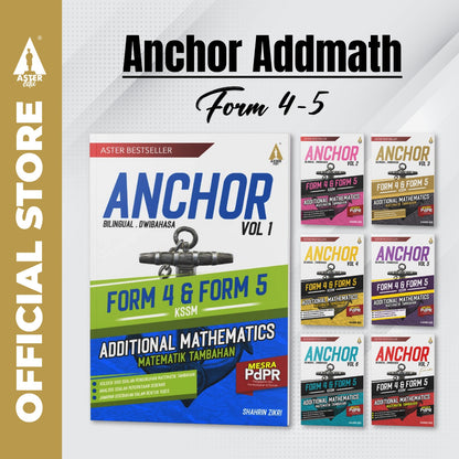 Aster Edu Buku Latihan Matematik Tingkatan 4,5 - Anchor Addmath Volume 7