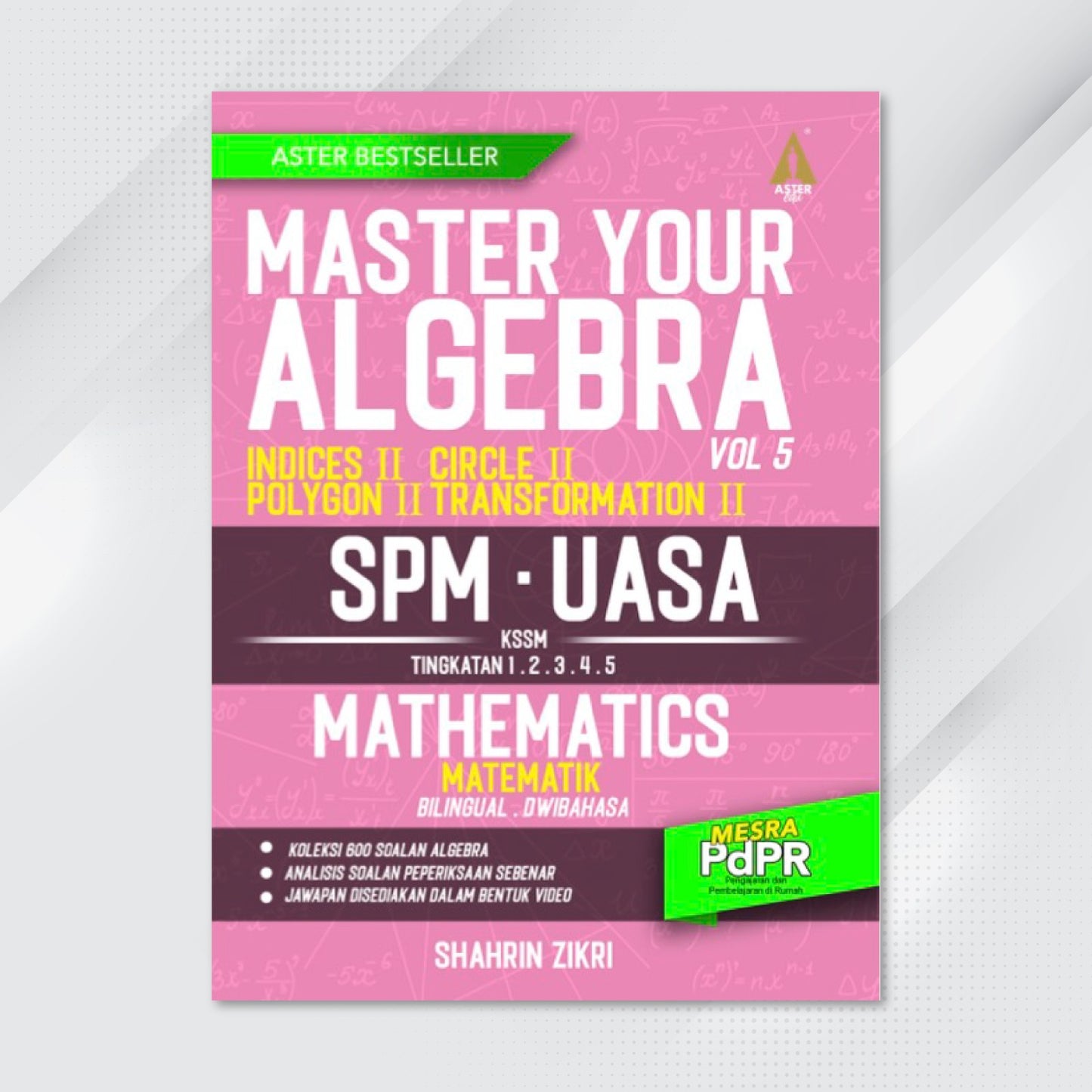 Kombo Buku Matematik Tingkatan 1,2,3,4&5 [Buy 5 Free 3]