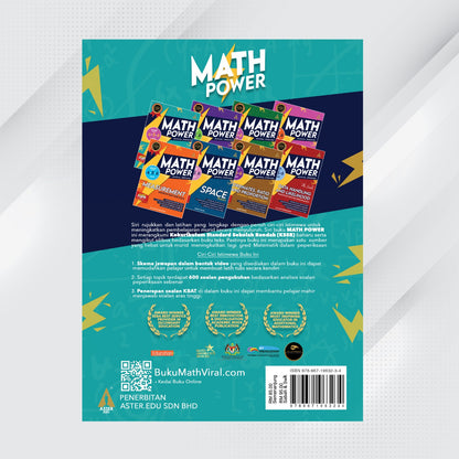 Aster Edu Buku Latihan Matematik Tahun 4,5,6 - Math Power Volume 1
