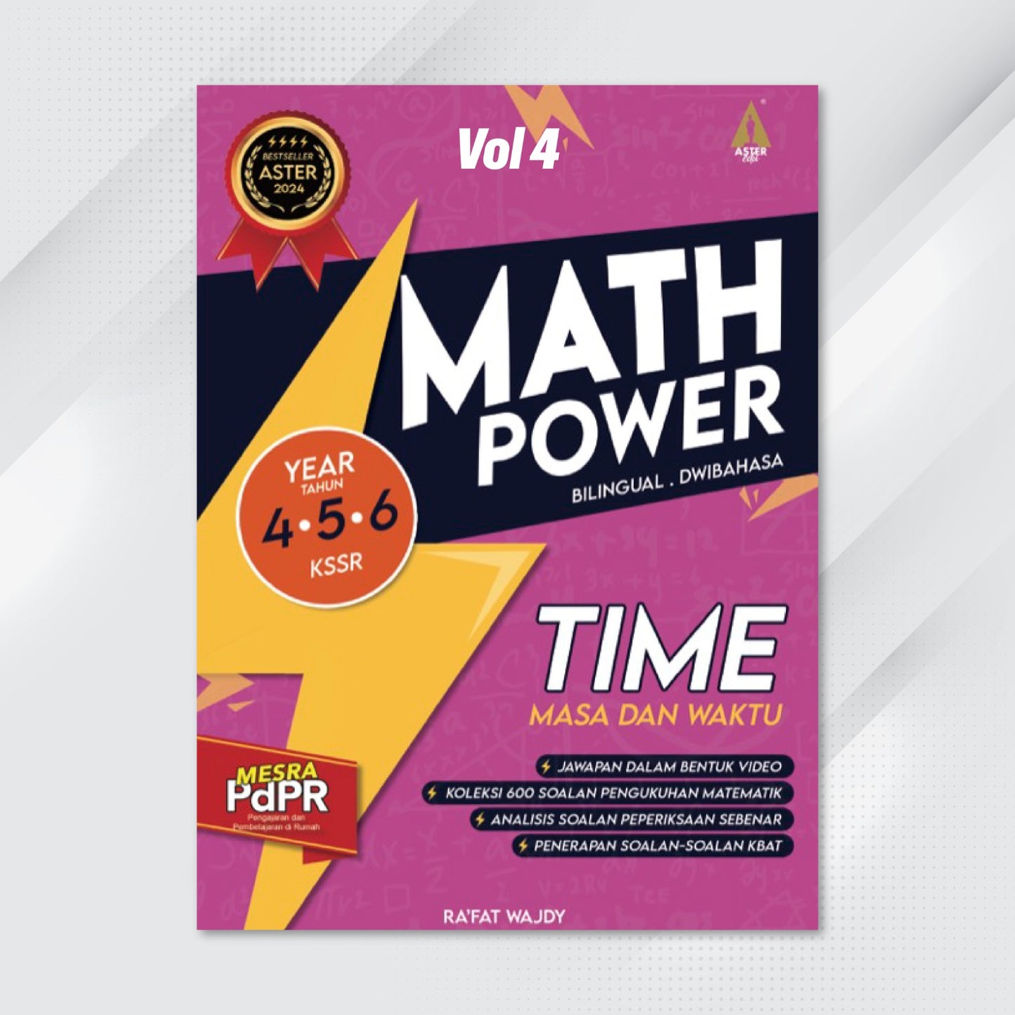 Aster Edu Buku Latihan Matematik Tahun 4,5,6 - Math Power Volume 4