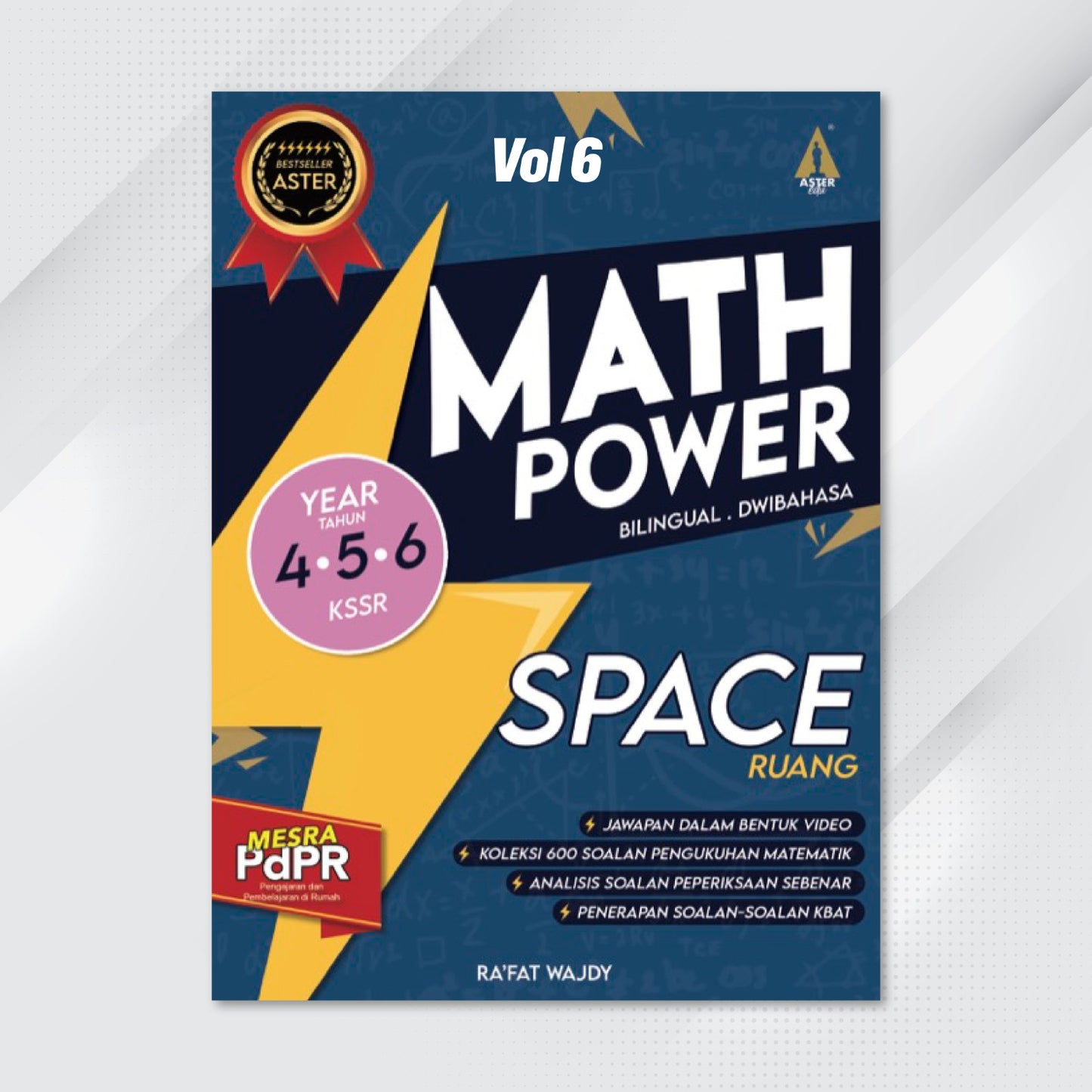 Aster Edu Buku Latihan Matematik Tahun 4,5,6 - Math Power Volume 6