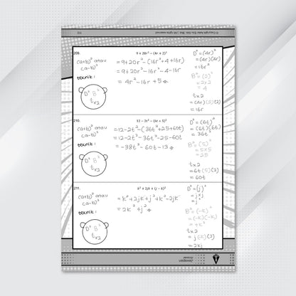 Aster Edu Buku Latihan Matematik Tingkatan 1,2,3,4,5 - Supermath Algebra